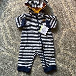 Little Me - 3 month hooded onesie